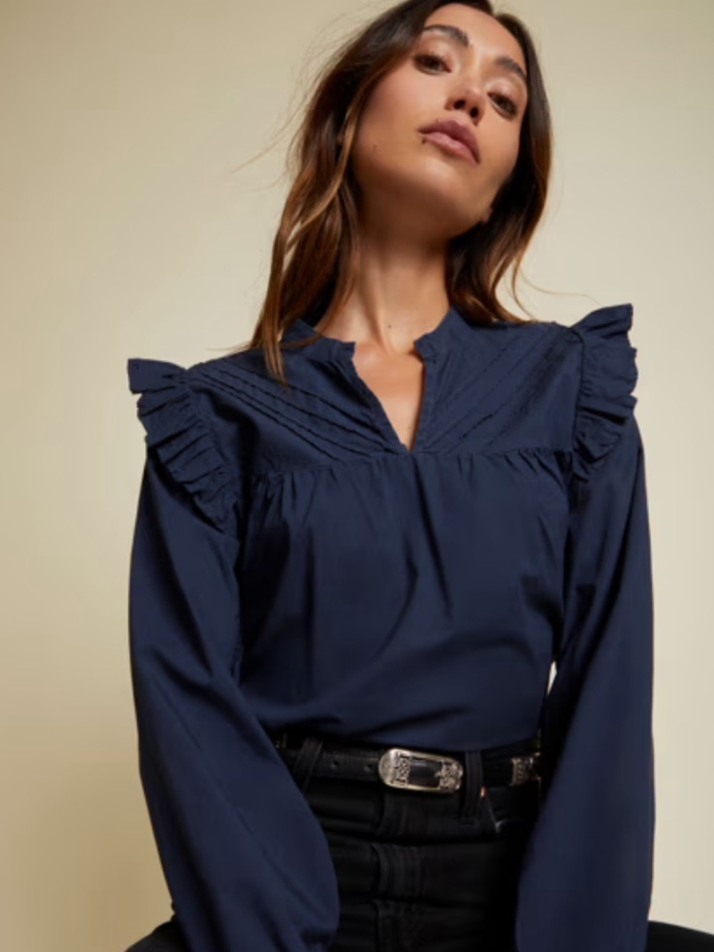 NWT Nation LTD Tilly Blouse Medium - Picture 4 of 10